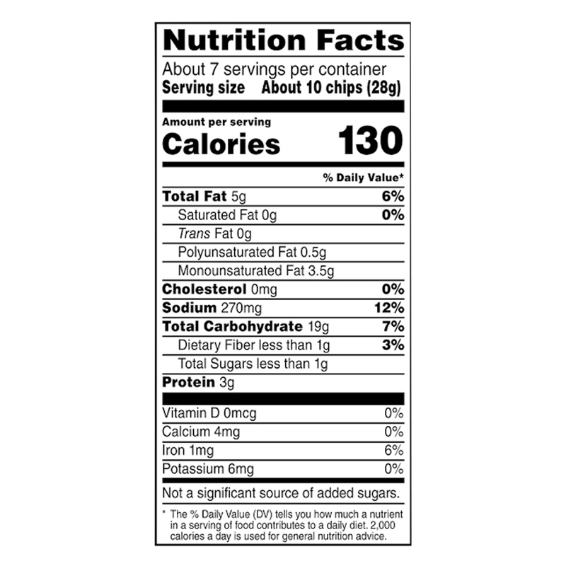 Stacy S Simply Naked Pita Chips 7 33oz Snacks Fast Delivery By App Or