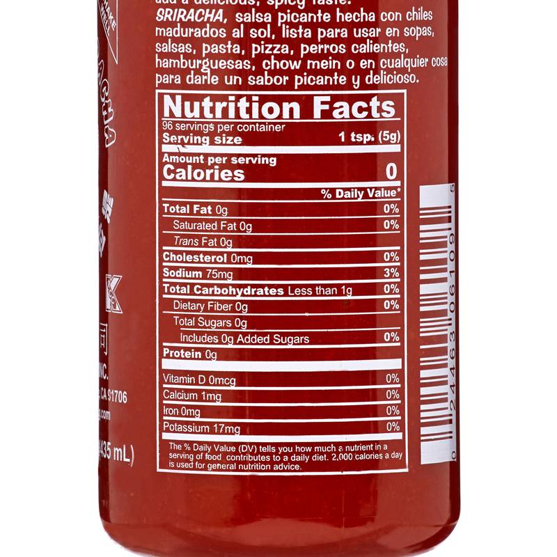 Huy Fong Sriracha Hot Chili Sauce Oz Grocery Fast Delivery By App Or Online