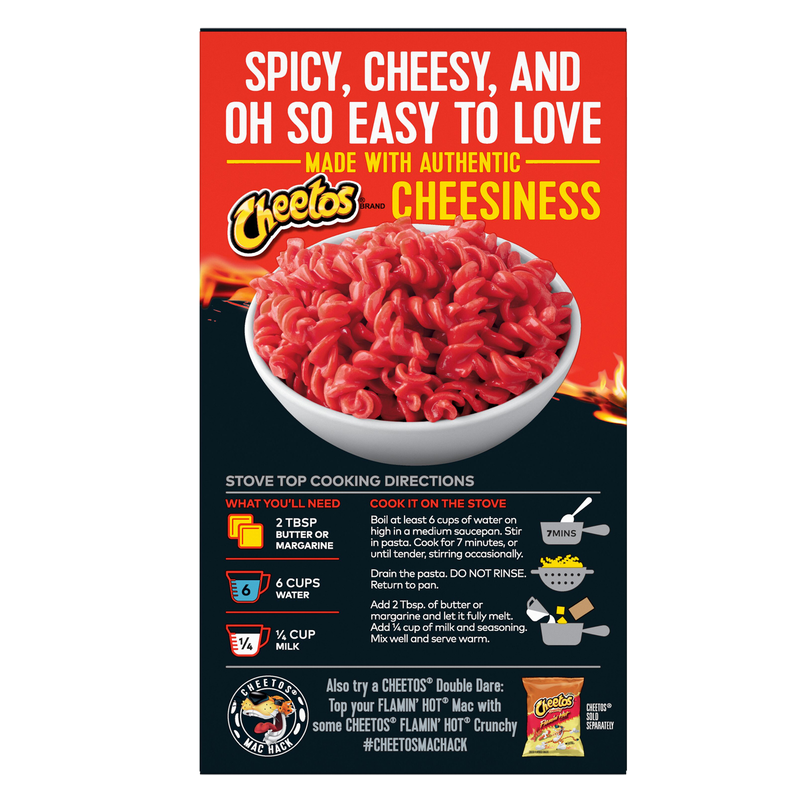 Cheetos Mac N Cheese Flamin Hot Box Spiral Grocery Fast Delivery By App Or Online