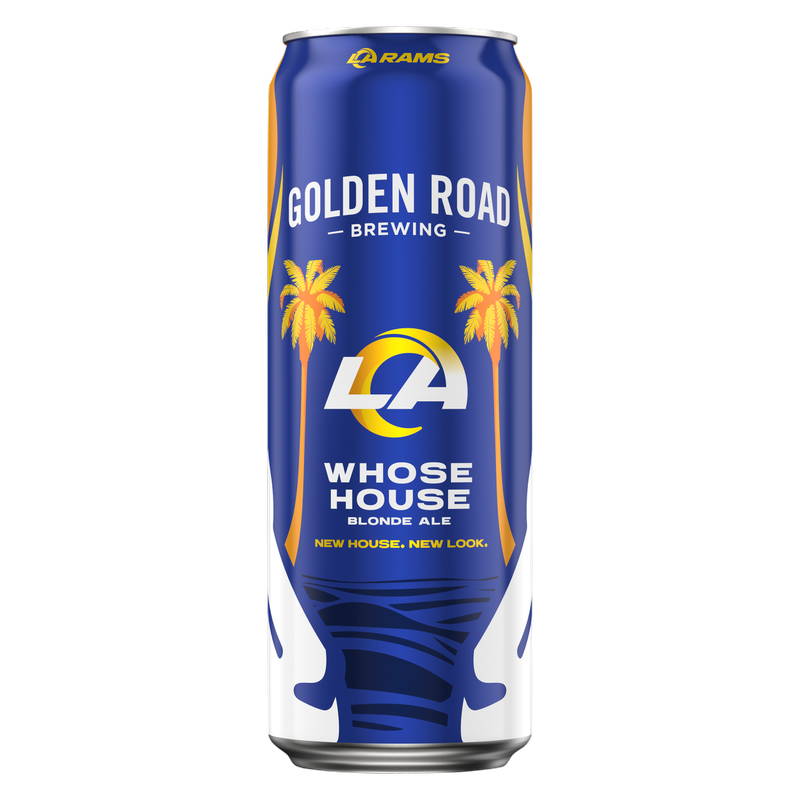 Golden Road Brewing Whose House Blonde Ale Single Oz Can Alcohol
