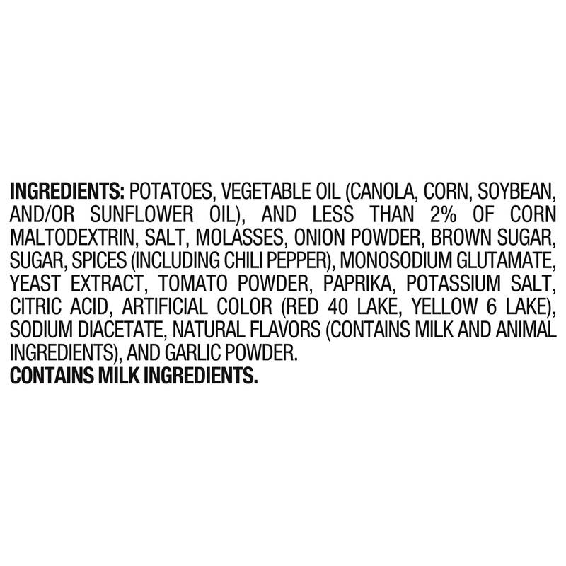 Ruffles Flamin Hot Bbq Potato Chips Oz Delivered In As Fast As Minutes Snap Ebt