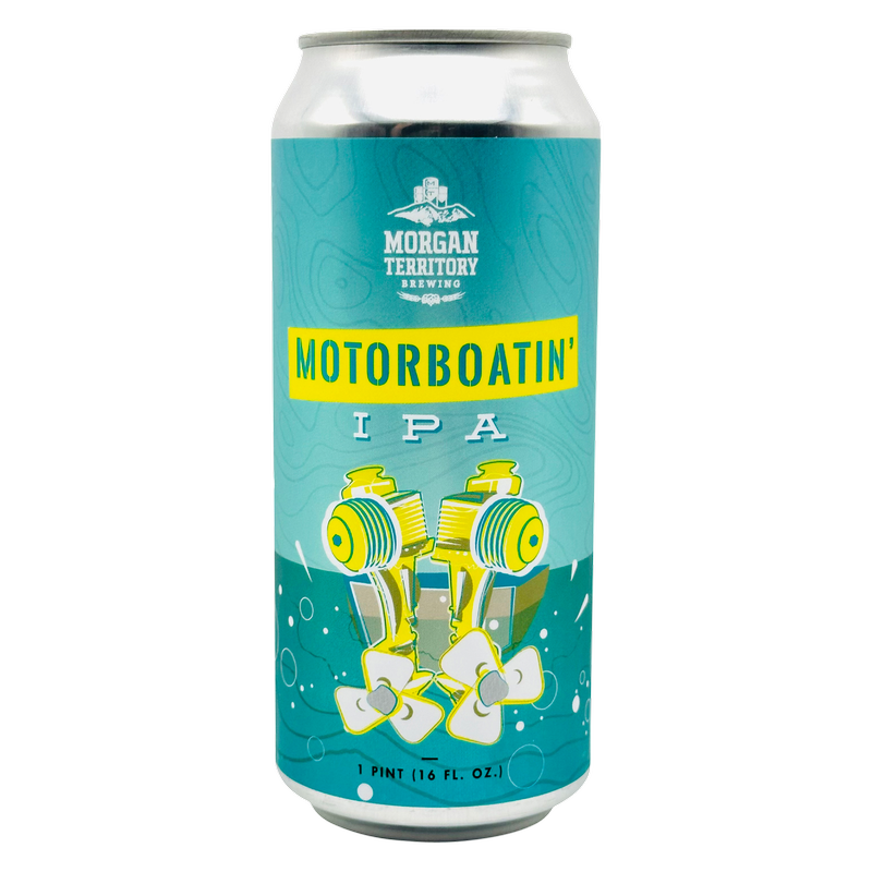 Morgan Territory Motorboatin IPA label