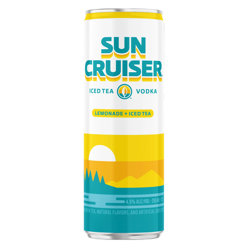 Sun Cruiser Lemonade and Vodka can
