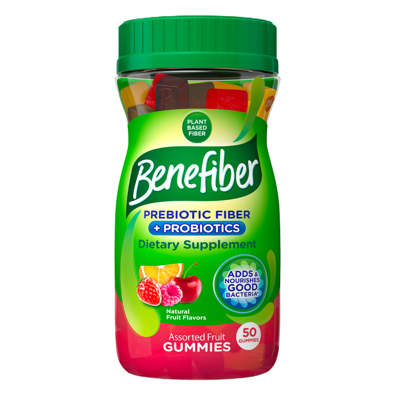 BENEFIBER PRE FIBER + PRO GUMMY 50CT product reference