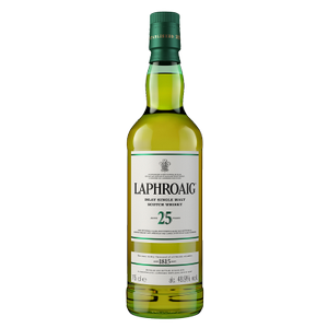 Laphroaig Islay Single Malt Scotch Whisky 25 Yr 750ml – BevMo!