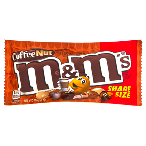 M & M Peanut Chocolate Candies, Coffee Nut, Share Size 3.27 oz