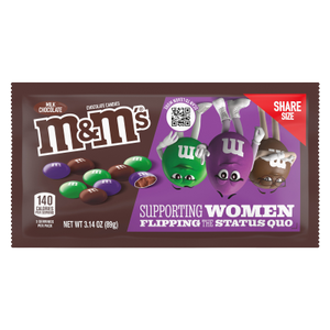 M&M's Limited Edition Milk Chocolate Candy Featuring Purple Candy