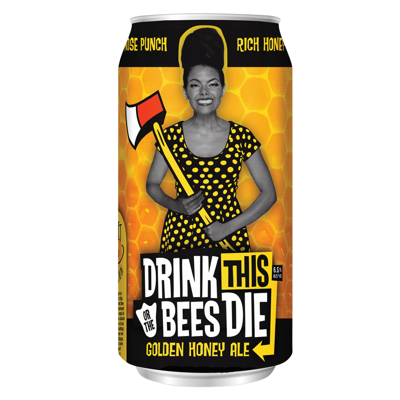 Duck Foot Drink This Or The Bees Die Honey Ale 4pk 16oz Can