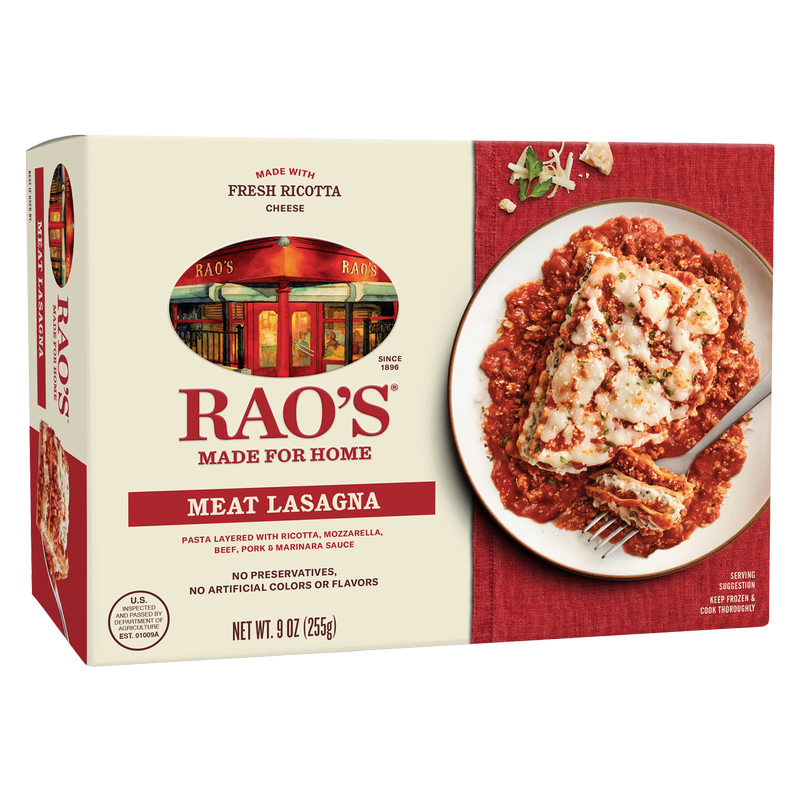 Rao's Frozen Meat Lasagna 9oz
