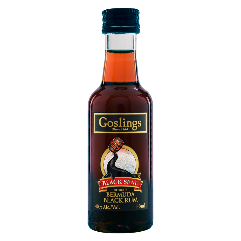 Goslings Black Seal Rum 50ml (80 Proof)