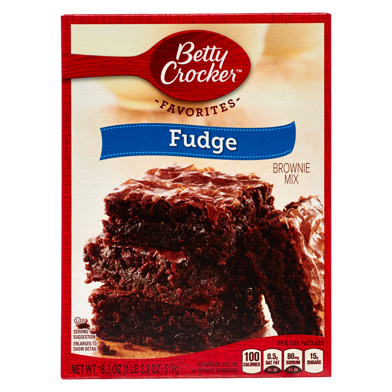Betty Crocker Fudge Brownie Mix 18.3oz
