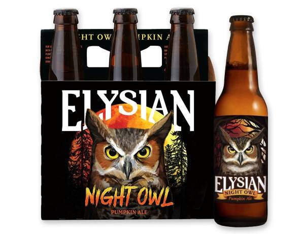 Elysian Night Owl Pumpkin Ale 6pk 12oz Btl 6.7% ABV