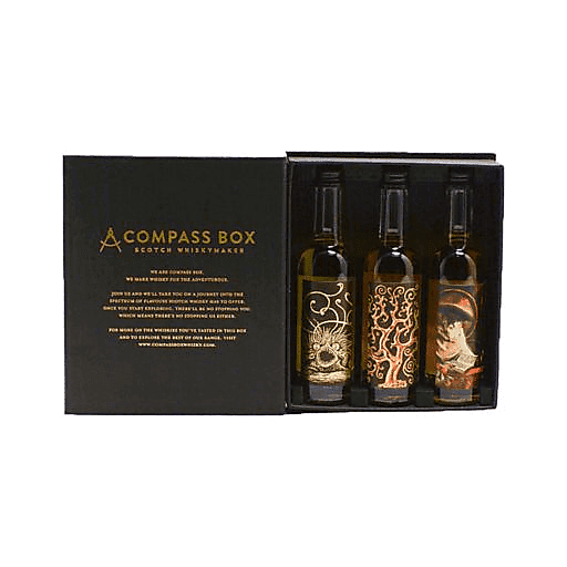 Compass Box Whiskey 3pk 50ml