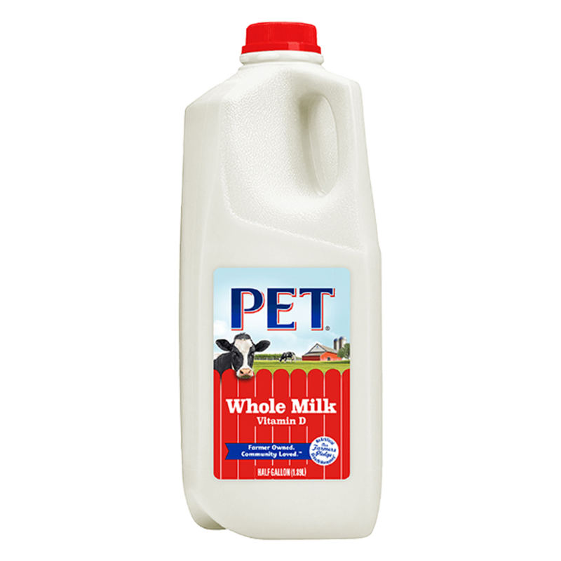 Pet Whole Vitamin D Milk - 1/2 Gallon