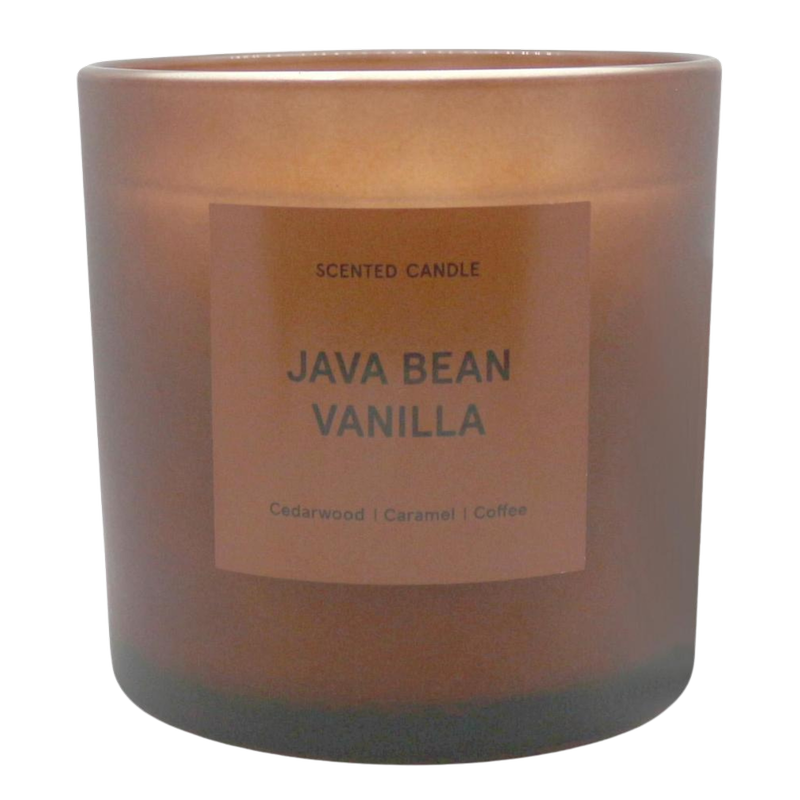 Nutmeg Premium Large Java Bean Vanilla Candle, 1s