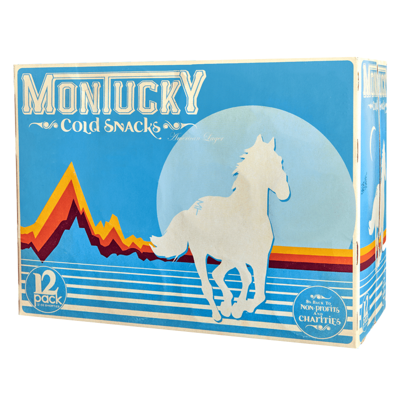 Montucky Cold Snacks Lager 12pk 12oz Can 4.1 ABV Alcohol fast delivery by App or Online