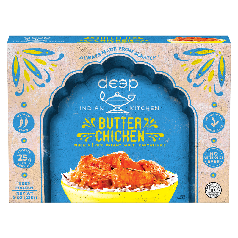 Deep Indian Kitchen Butter Chicken with Rice 9oz