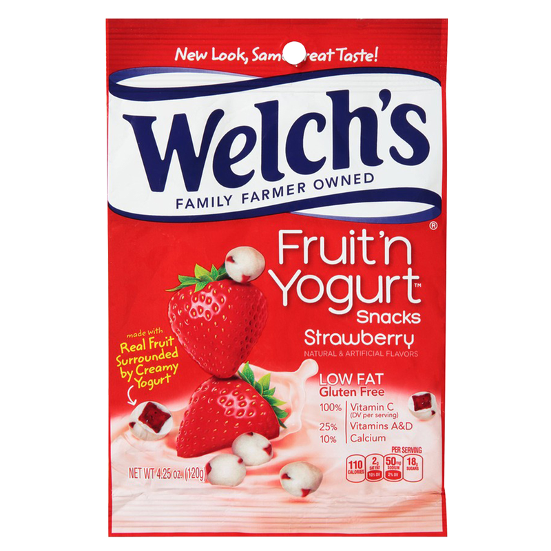 Welch's Fruit Snacks Fruit 'n Yogurt Snacks Strawberry 4.25oz