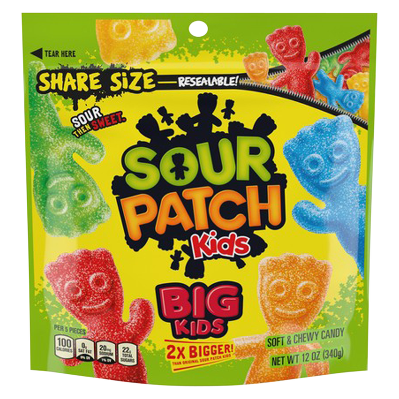 Sour Patch Kids Big Kids Soft & Chewy Candy 12oz