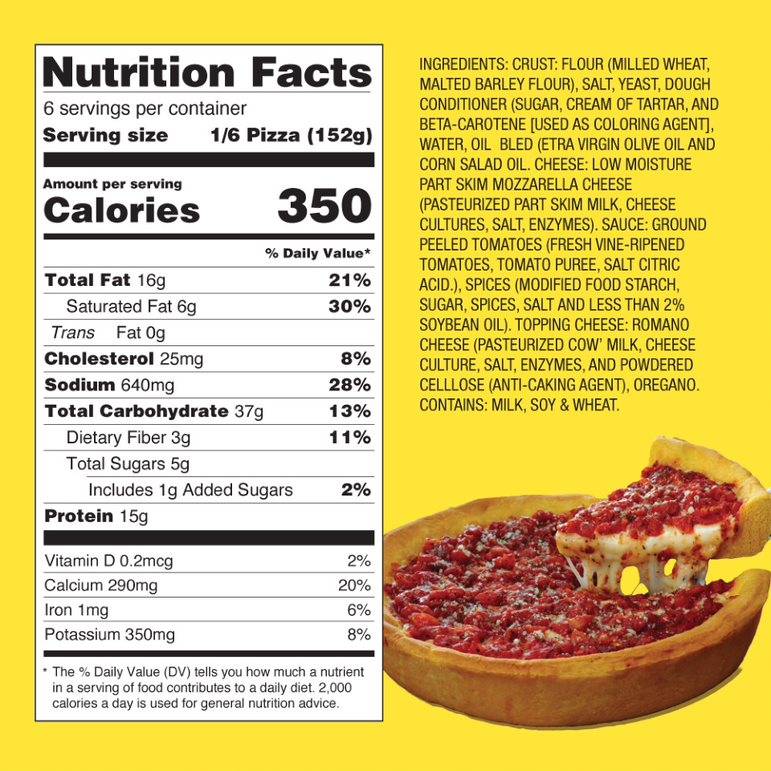 Gino's East Cheese Deep Dish Pizza 9Inch Quick Meals fast delivery