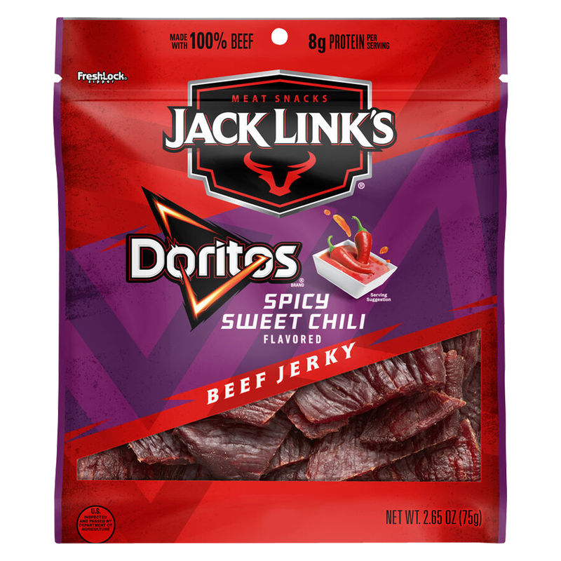 Jack Link's Doritos Spicy Sweet Chili Jerky Bag