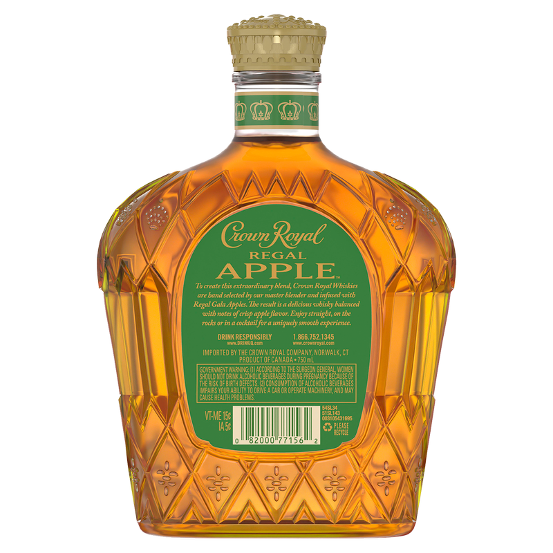 Crown Royal Regal Apple Canadian Whisky 750ml (70 Proof)