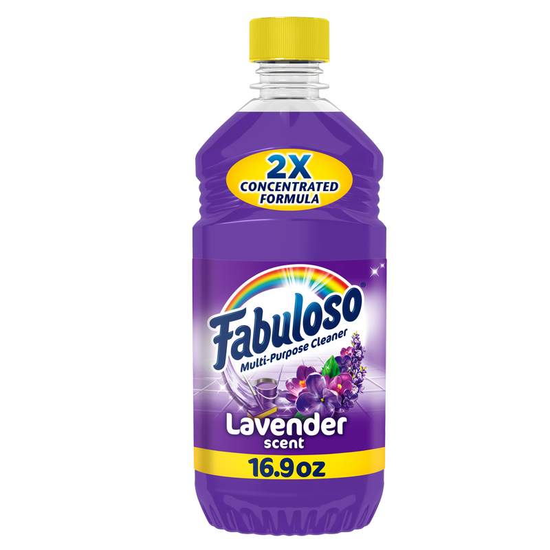 Fabuloso Multi-Purpose Cleaner 2X Concentrated Formula Lavender Scent 16.9 fl oz