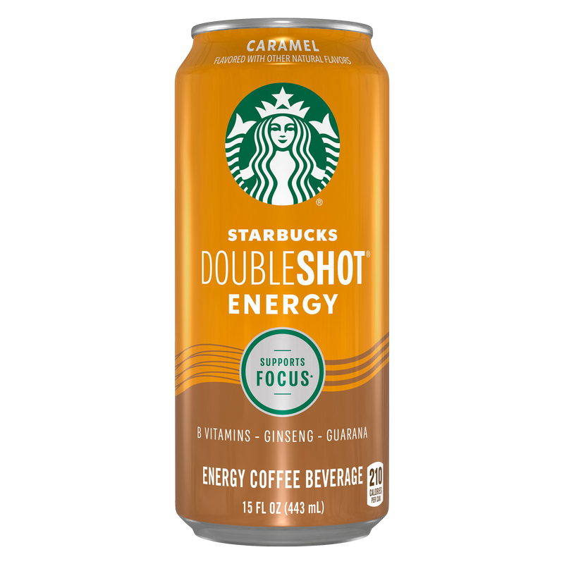 Starbucks Double Shot Caramel 15oz Can