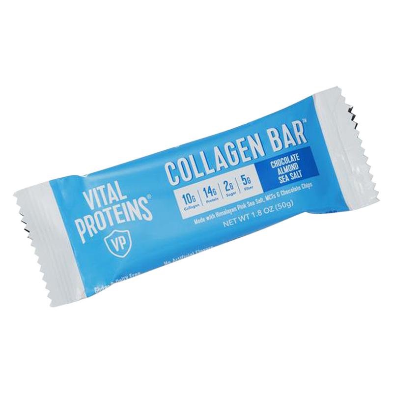 Vital Proteins Brownie Sea Salt Collagen Single Protein Bar 1.8oz