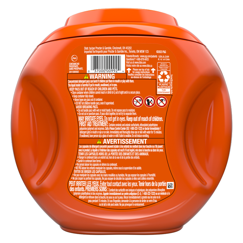 Tide PODS Liquid Laundry Detergent Pacs Spring Meadow Scent 42ct