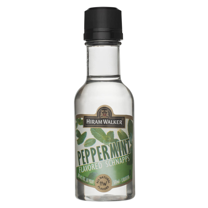 Hiram Walker 90 Proof Peppermint Schnapps 50ml
