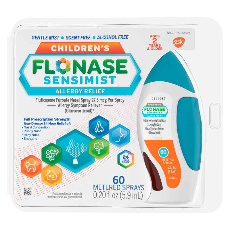 Flonase Sensimist Allergy Relief Children's Spray 0.2oz Health fast delivery by App or Online