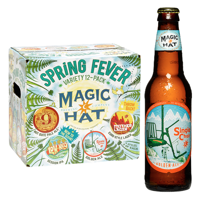 Magic Hat Spring Fever Variety 12 pack Bottles