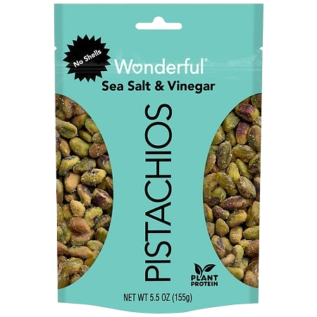 Wonderful Pistachios No Shell Salt & Vinegar  (5.5 OZ)