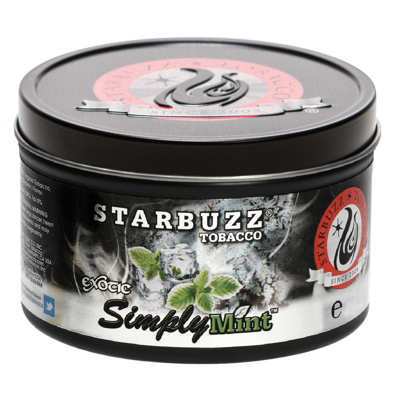 Starbuzz Simply Mint Shisha Tobacco 100g