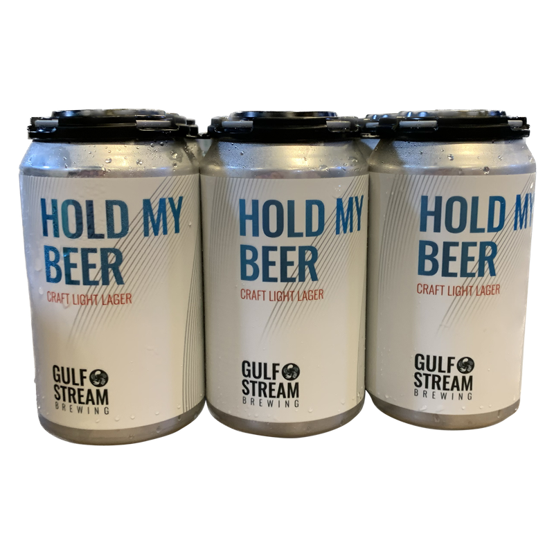 Gulf Stream Hold My Beer Craft Light Lager 6pk 12oz Can 4.5% ABV