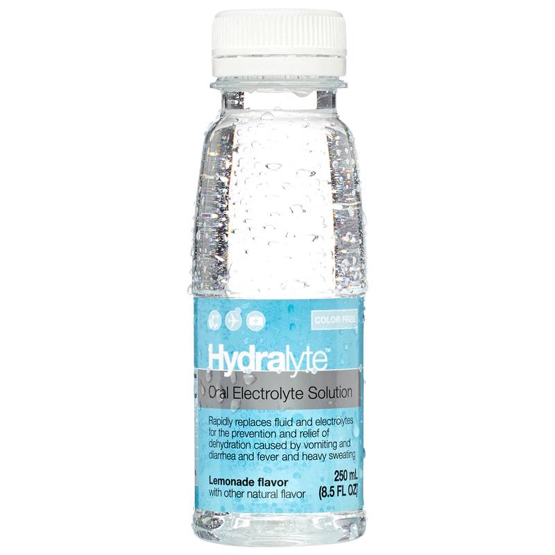 Hydralyte Color Free Lemonade 8.5oz
