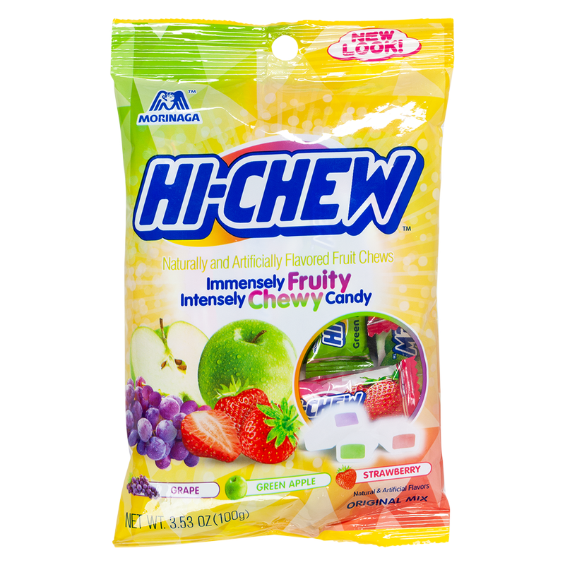 Hi-Chew Original Assorted Fruity Chewy Candy 3.53oz