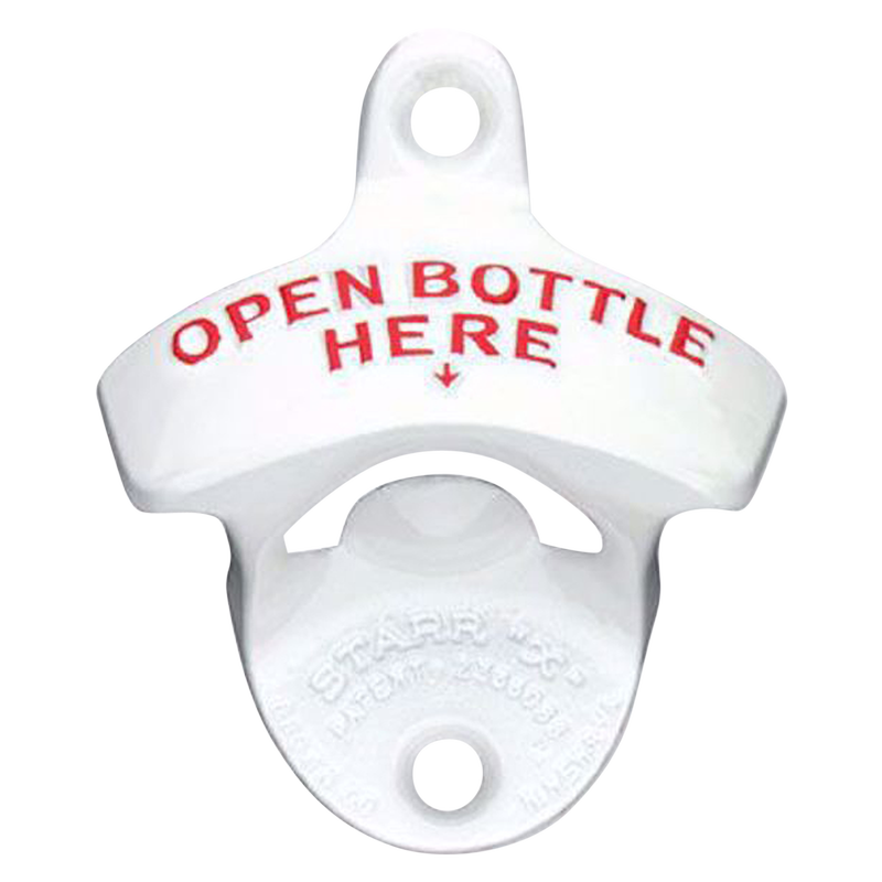 Wall Mount Btl Opener-Open Bottle Here