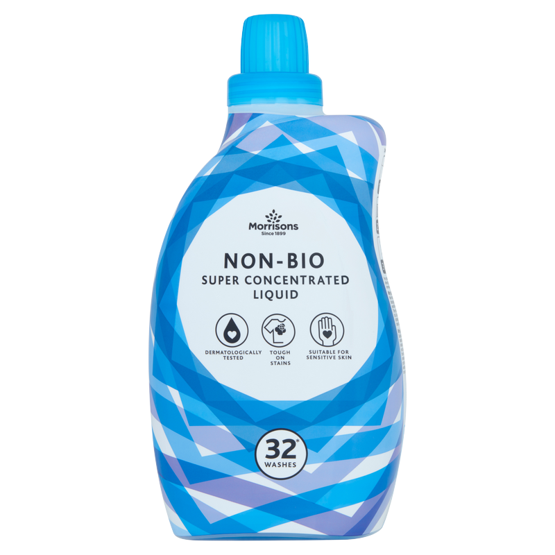 Morrisons Non Bio Laundry Liquid 32 Washes, 960ml