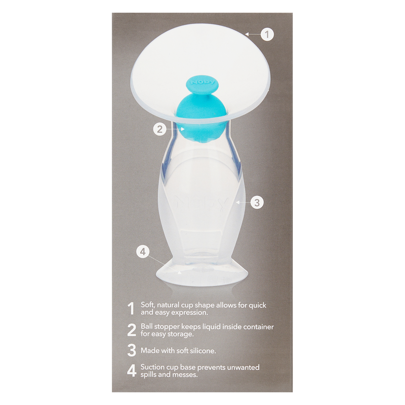 Nuby Comfort Portable & Lightweight Breast Pump with Sealing Plug