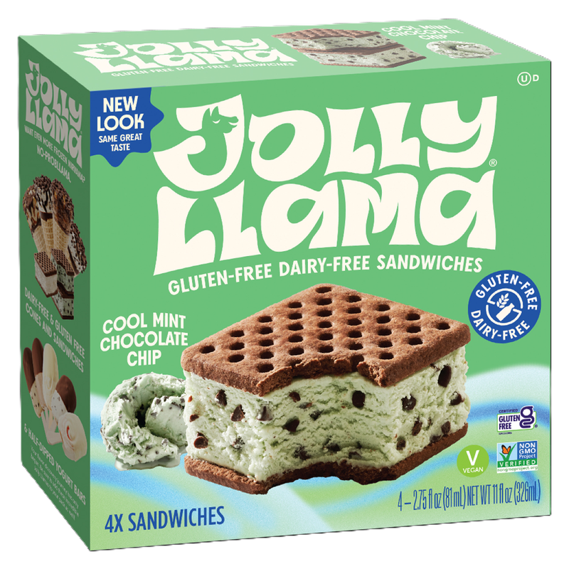 Jolly Llama Mint Sandwich 4ct
