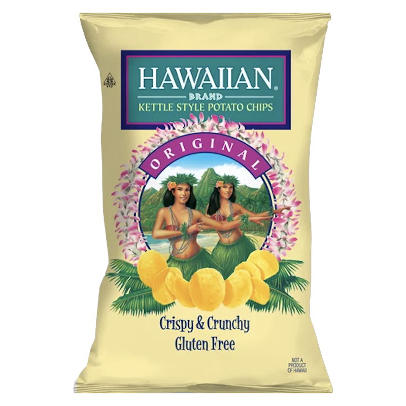 Hawaiian Original Kettle Style Potato Chips 13oz