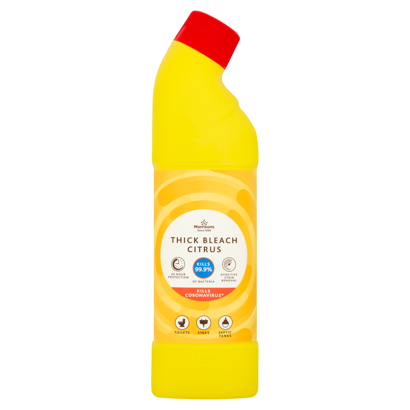 Morrisons Citrus Thick Bleach, 750ml