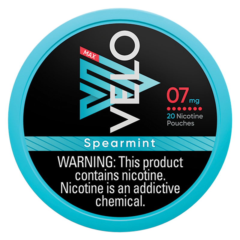Velo Spearmint Nicotine Pouches 20ct 7mg