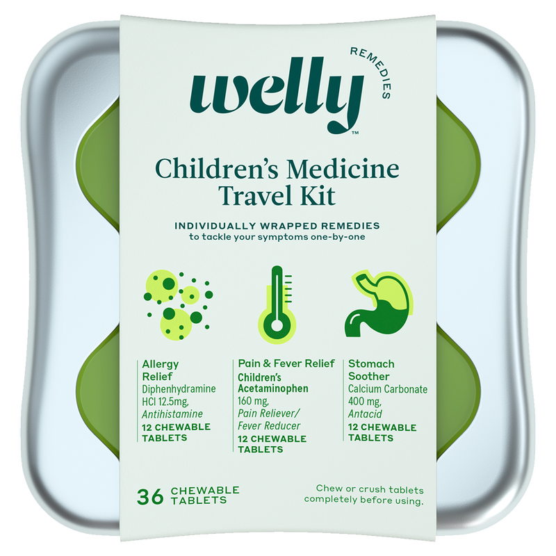 Welly Kids Travel Remedy Kit