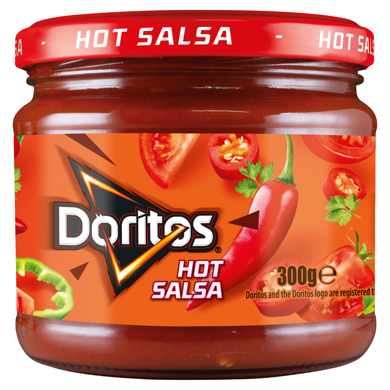 Doritos Hot Salsa Dip, 300g