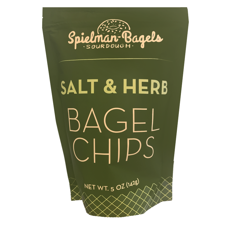 Spielman Bagels Salt and Herb Sourdough Bagel Chips 5oz