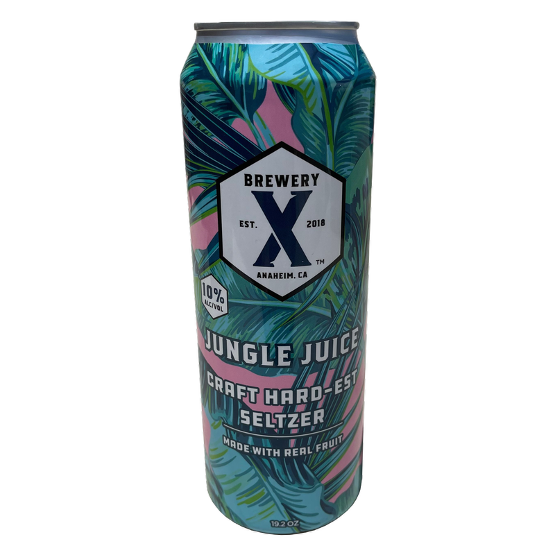 Brewery X Jungle Juice Hard-Est Seltzer Single 19.2oz Can