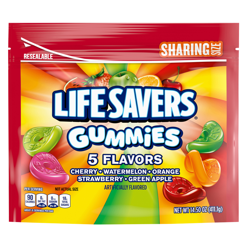 Life Savers 5 Flavor Gummies 14.5oz